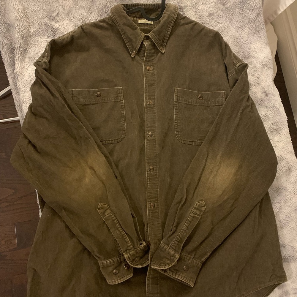 Mens Tabi Corduroy Long Sleeve